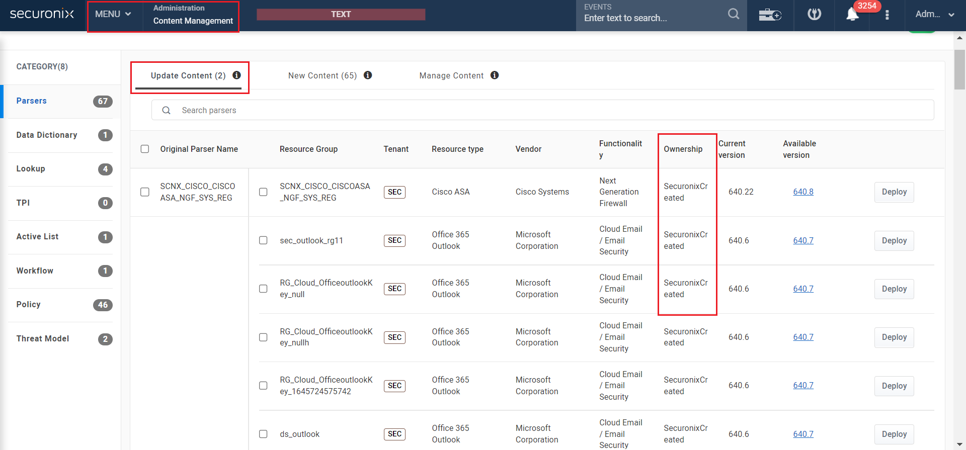 Ownership Tracking